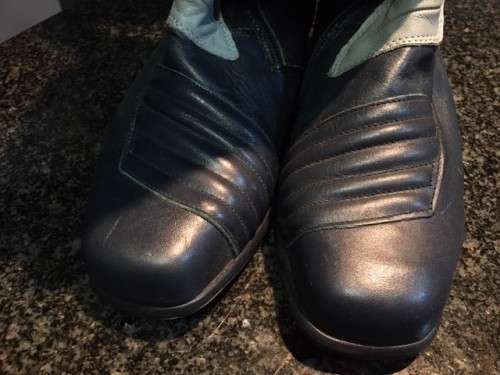 **GENUINE BMW LEATHER LADIES BIKING BOOTS** SIZE 6