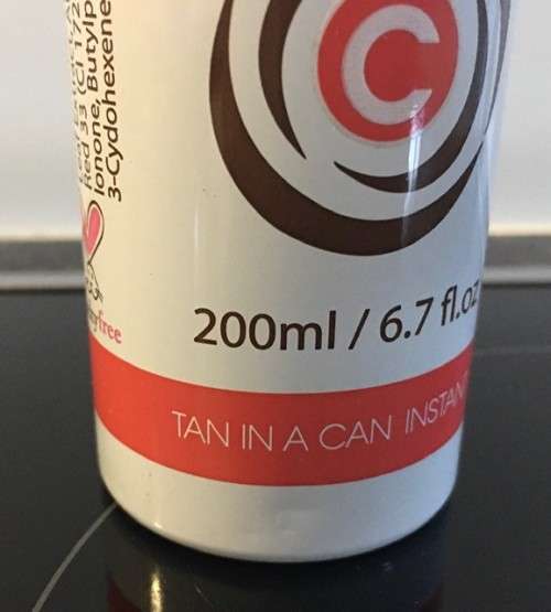 **TAN IN A CAN**INSTANT** R400 RETAIL