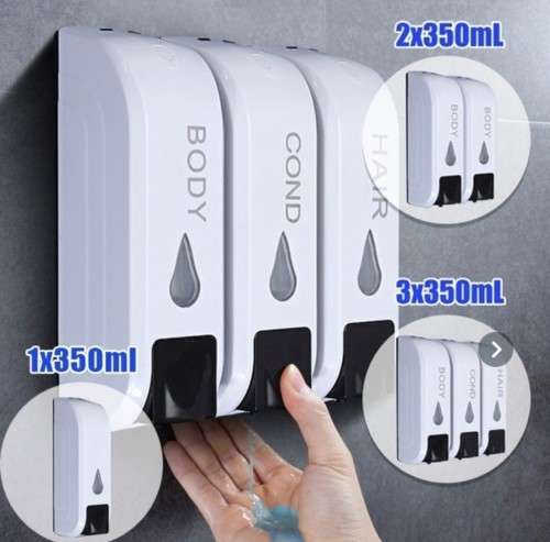 ** 3in1 SOAP DISPENSER WALL MOUNT**