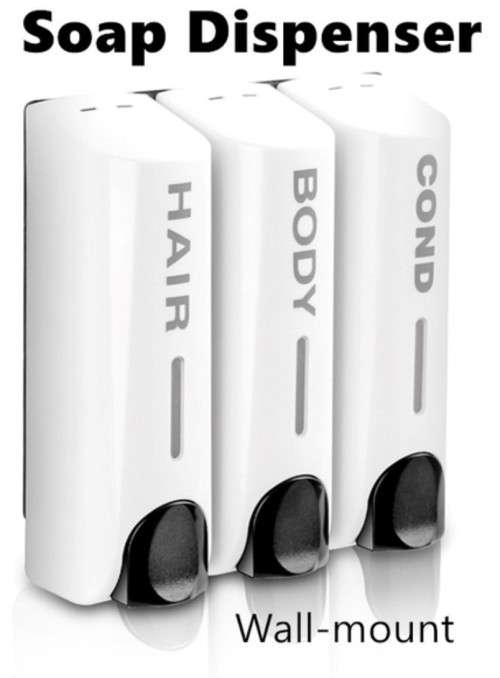 ** 3in1 SOAP DISPENSER WALL MOUNT**