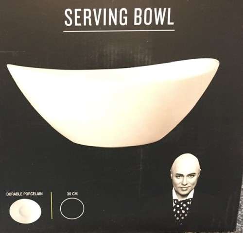 ** BRAND NEW -GENUINE  NATANIEL COLLECTION PORCELAIN 30CM BOWL*** AWESOME DEAL