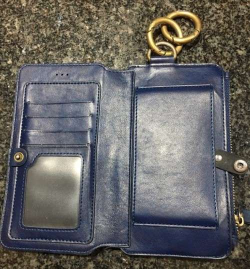 ** GENUINE LEATHER FLOVEME WALLET**