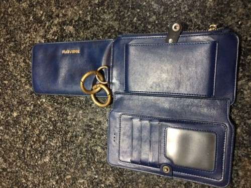 ** GENUINE LEATHER FLOVEME WALLET**