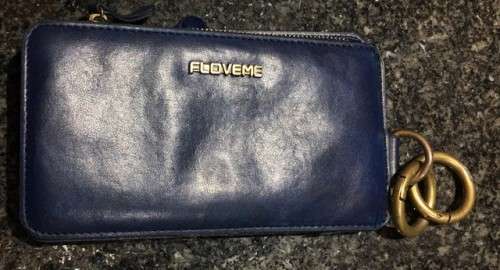 ** GENUINE LEATHER FLOVEME WALLET**