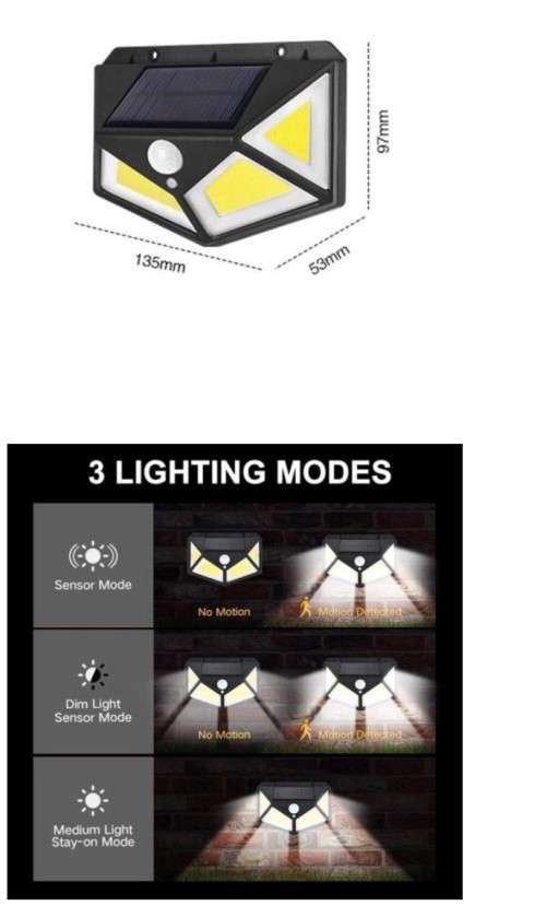 **SOLAR WALL LAMP** WATERPROOF