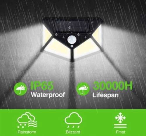 **SOLAR WALL LAMP** WATERPROOF