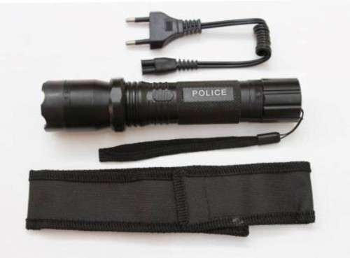 **GENUINE POLICE LETHAL HIGH VOLT TORCH AND TAZER** WITH POUCH