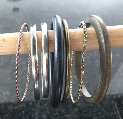 **BANGLE ASSORTMENT(BRASS/COPPER/STEEL/WOOD)** AWESOME