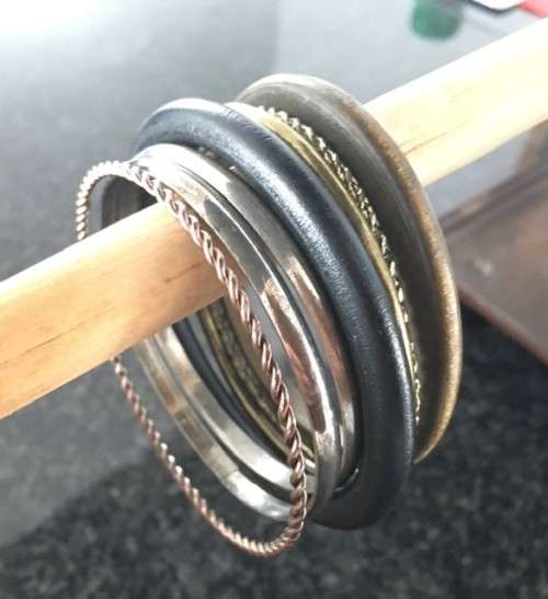 **BANGLE ASSORTMENT(BRASS/COPPER/STEEL/WOOD)** AWESOME