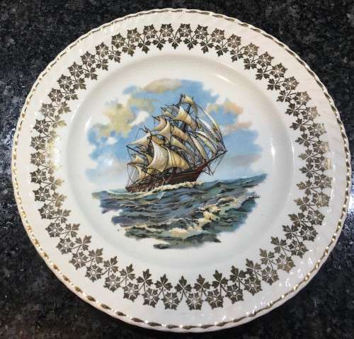**GENUINE ANTIQUE STAFFS TEASET CO LTD PLATE** COLLECTORS ITEM