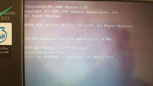Collectors Laptop WORKING!!! 486 DX