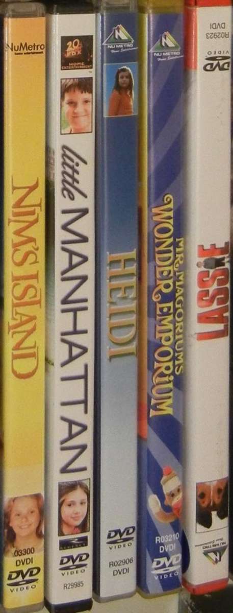 5 Family movies for sale