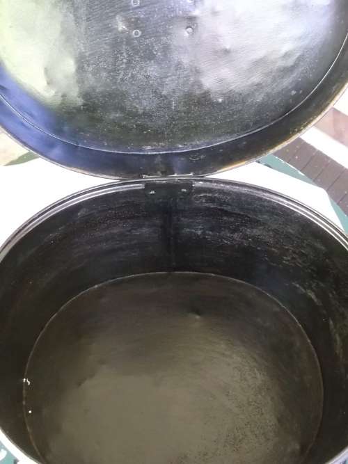 Victorian hat tin Victoriaanse metaal hoededoos