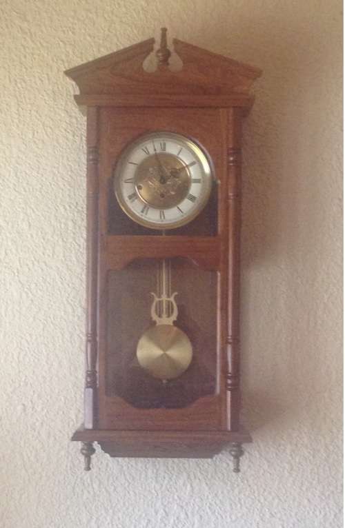 FRANZ HERMLE - WALL CLOCK (Movement made in Germany)