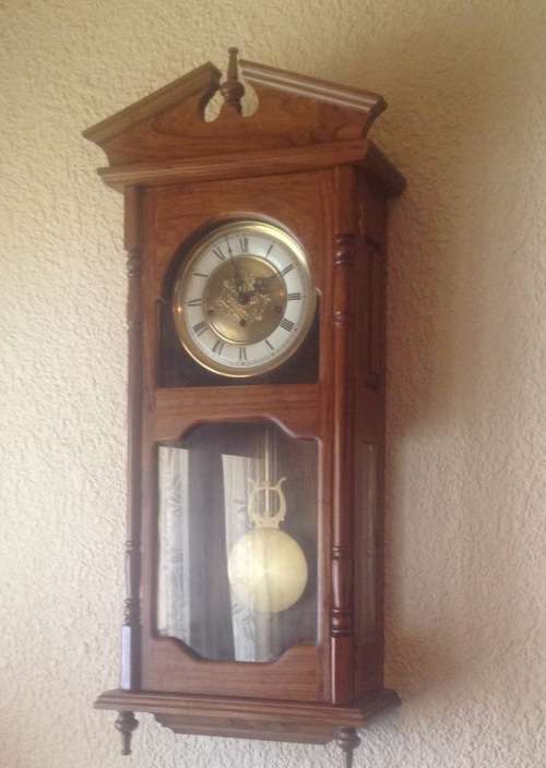 FRANZ HERMLE - WALL CLOCK (Movement made in Germany)