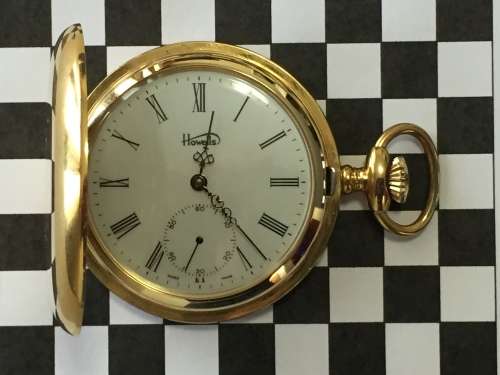HOWELLS - SWISS MADE POCKET WATCH - 17 JEWELS