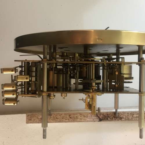 FRANZ HERMLE - WALL CLOCK (Movement made in Germany)