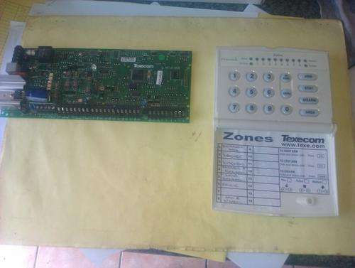 Texecom 816 Panel Board and Keypad