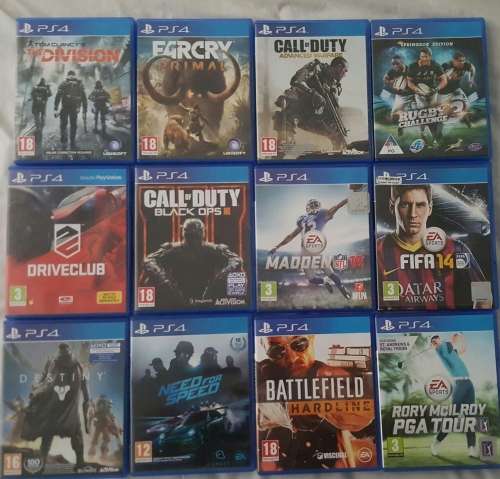 Ps 4 game bundle
