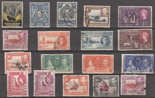 K U T     SELECTION SEE SCAN   17 STAMPS