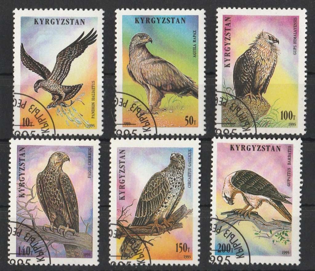 BIRDS OF PREY     KYRGYZSTAN   CENTRAL ASIA  1995