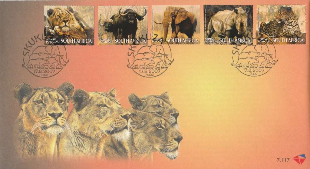 RSA    SKUKUZA    BIG FIVE   2007      NO.7.117