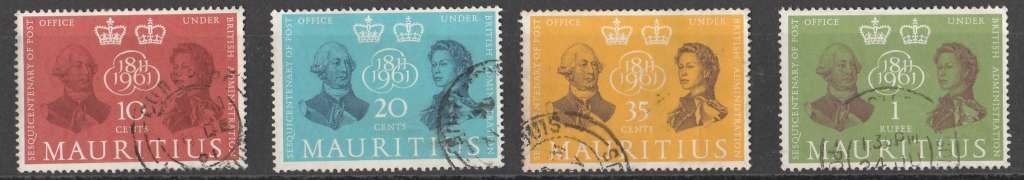 MAURITIUS    1961  FULL SET