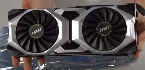 MSI Nvidia GeForce RTX 2080 Ti VENTUS 11G OC Graphics Card