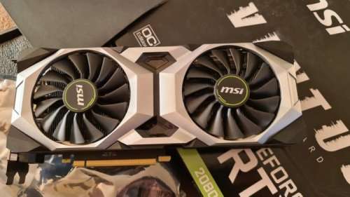 MSI Nvidia GeForce RTX 2080 Ti VENTUS 11G OC Graphics Card