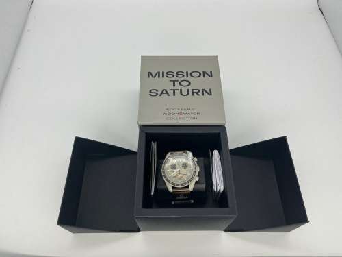 Omega X Swatch Moonswatch Saturn (Brand New)