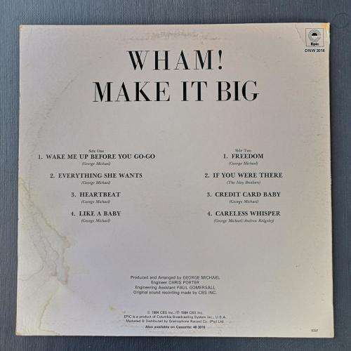 Wham! - Make it Big (Vinyl LP)