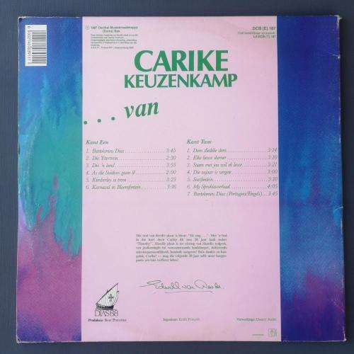 Carike Keuzenkamp - Ek Sing (Vinyl LP)
