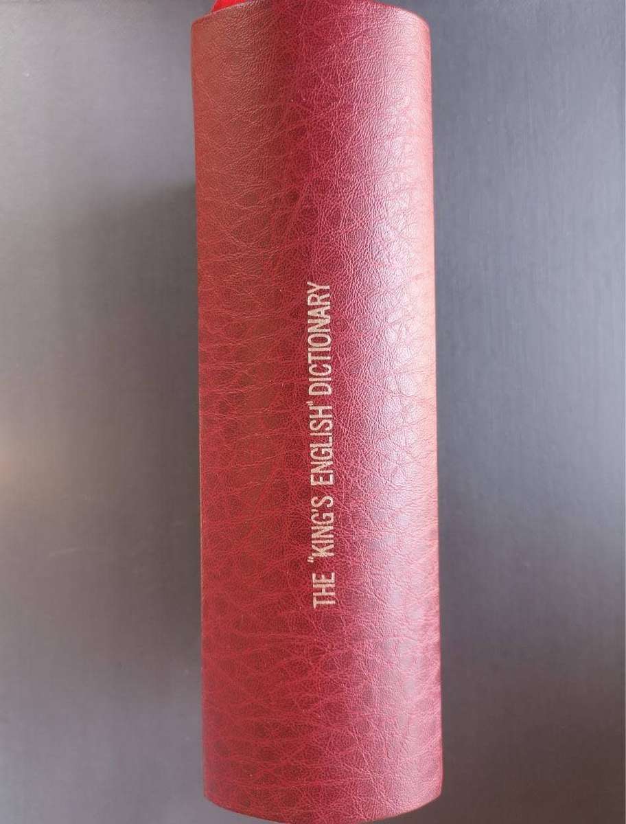 The `Kings English` Dictionary