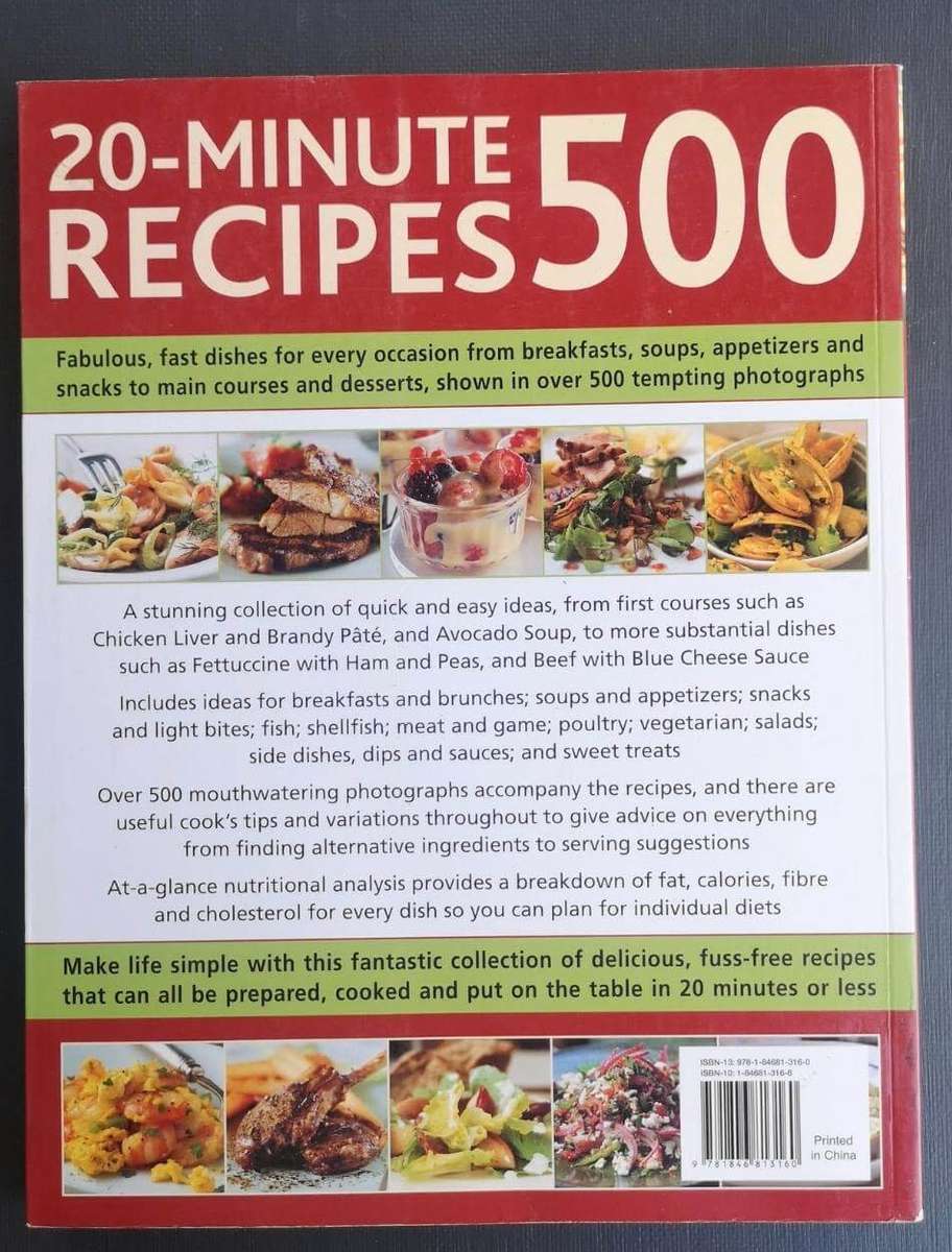 500 Twenty Minute Recipes