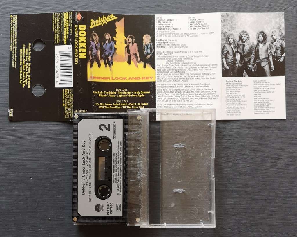 Dokken - Under Lock and Key (Tape Cassette)