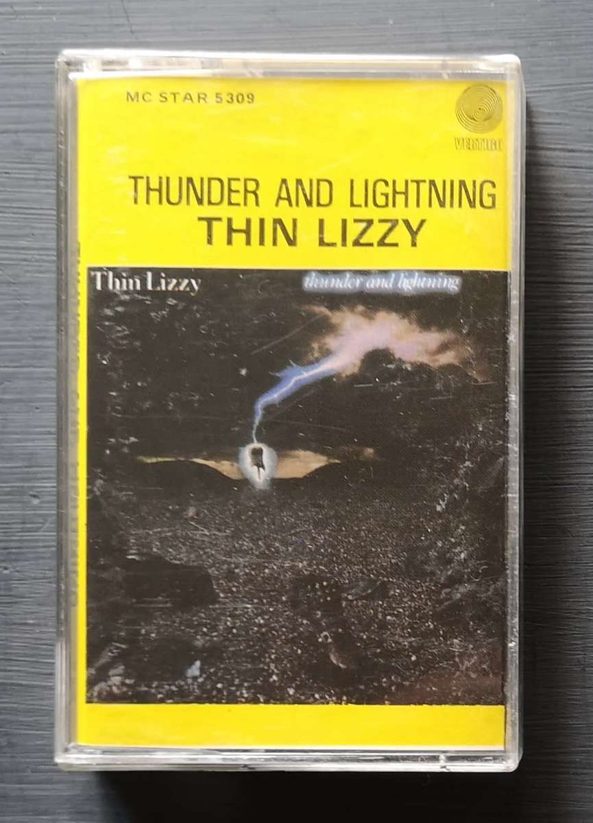 Thin Lizzy - Thunder and Lightning (Tape Cassette)