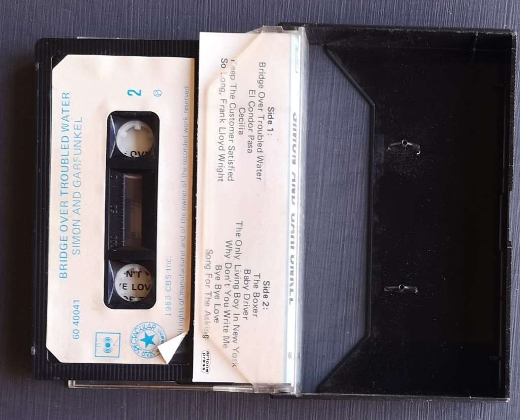 Simon and Garfunkel - Bridge over troubled water (Tape Cassette)