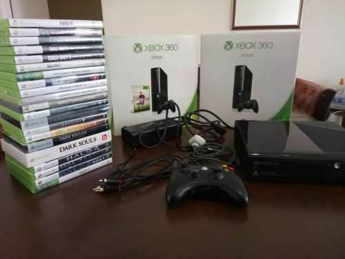 Xbox 360 500Gb, Complete + 21 Original Games