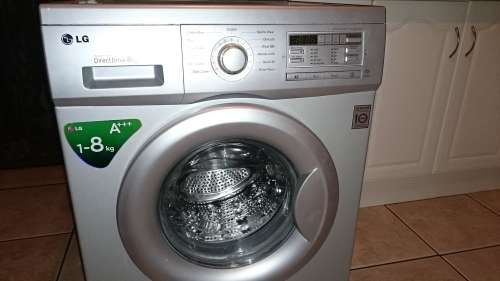 LG F12B8TDP5 8KG Front Loader Washing Machine For Spares Or Can Be Repaired