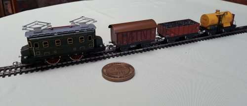Marklin HO 50 year commemorative Goods Train set with E-Loc