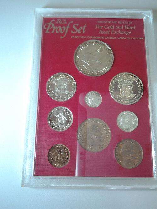 1955 SA Mint Short Proof Set