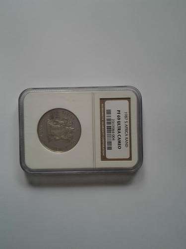 1987 South African Rand PF69 Ultra Cameo