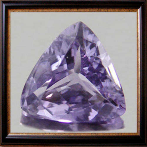 Natural Tanzanite 1.12ct Light Violet Purple Trillion Facet, Fabulous Gemstone