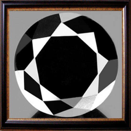 Man Made Black Diamond 3.60ct Round Cut