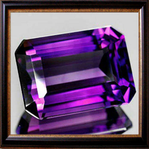 Marvellous Amethyst 18.55ct Purple Octagon Facet, Gemstone