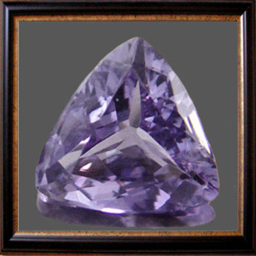 Natural Tanzanite 1.14ct Light Violet Purple Trillion Facet, Gemstone