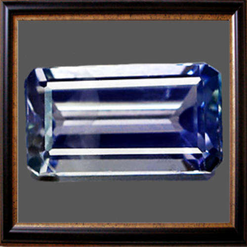 Natural Tanzanite 1.39ct Violet Blue Green Octagon Facet, Gemstone