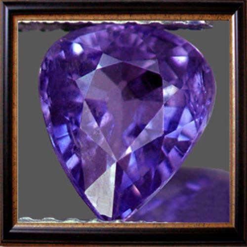 Natural Tanzanite 1.32ct Violet Blue Pear Facet, Gemstone