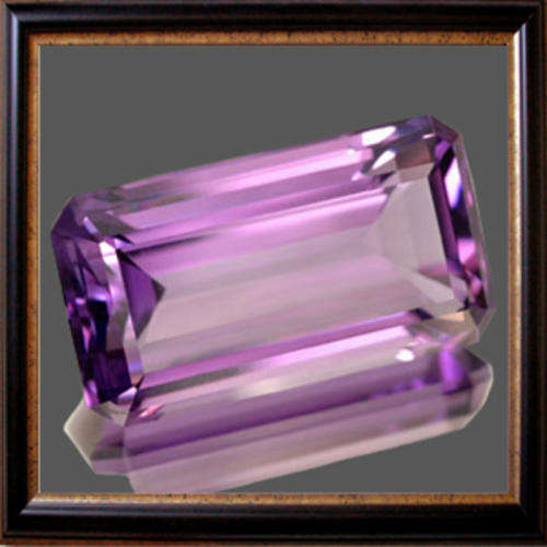 Natural Amethyst 4.54ct Natural Purple Octagon Facet, Gemstone