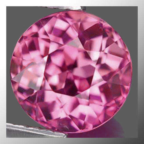 Natural Sapphire 1.69ct Pink Round Facet, Gemstone